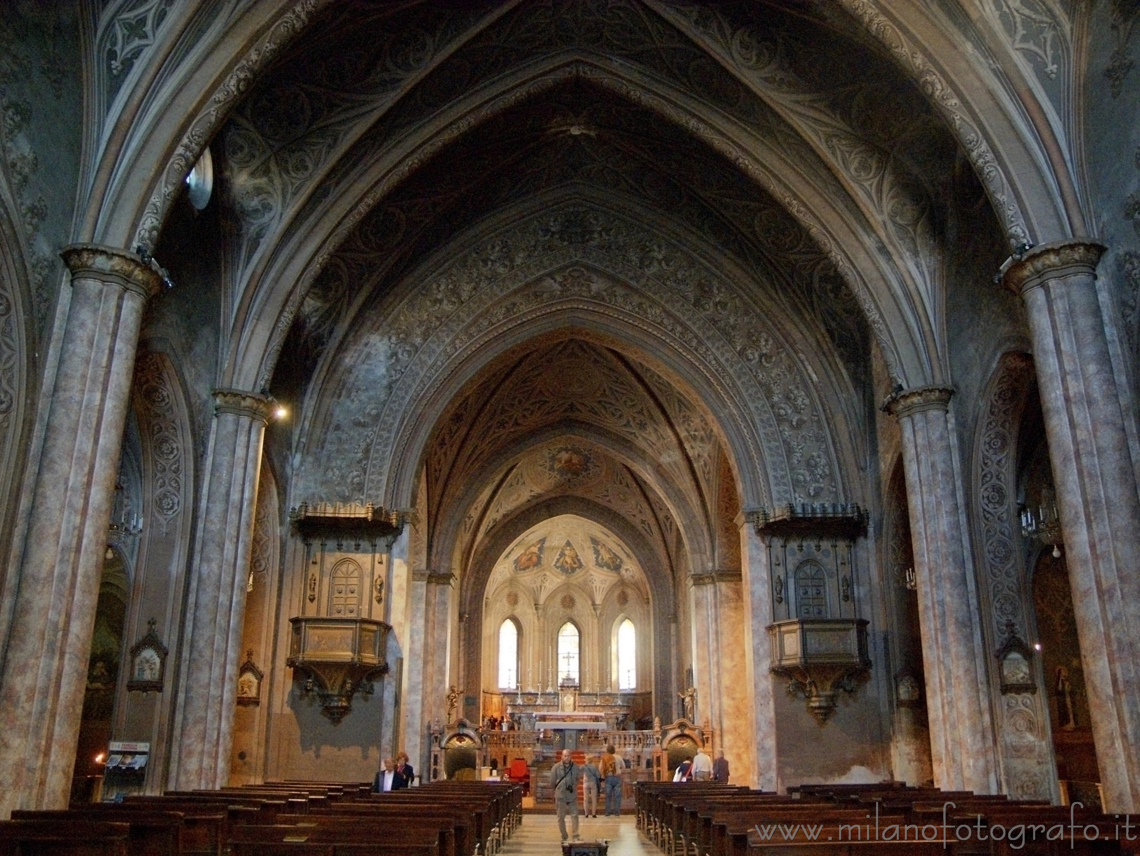 Vigevano (Pavia) - Interno della Chiesa di San Pietro Martire